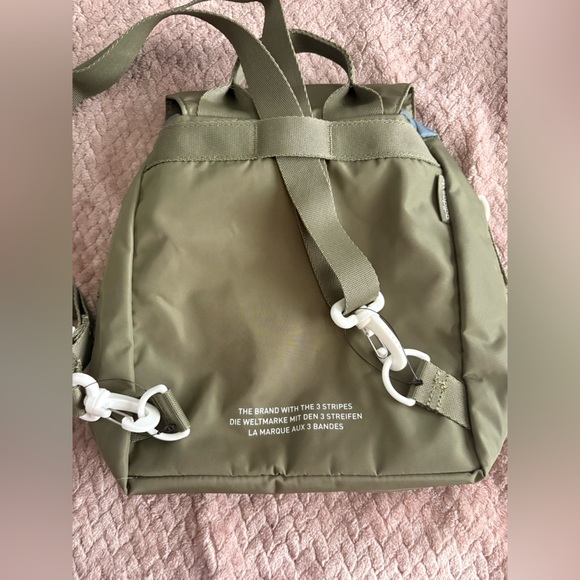 Adidas Olive Green Mini Backpack - Picture 2 of 3